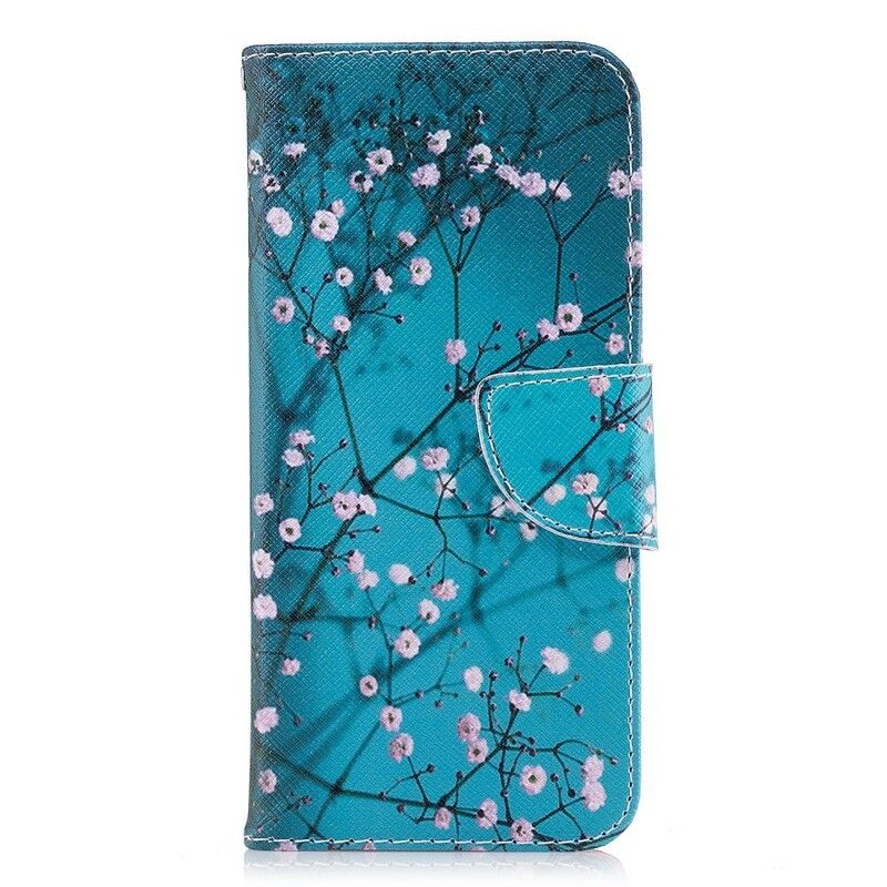 Folio Deksel Til Samsung Galaxy S9 Blomstrende Tre