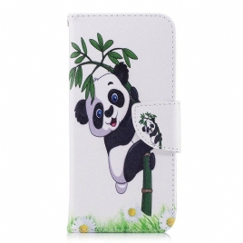 Folio Deksel Til Samsung Galaxy S9 Panda På Bambus