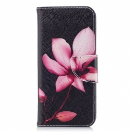 Folio Deksel Til Samsung Galaxy S9 Rosa Blomst