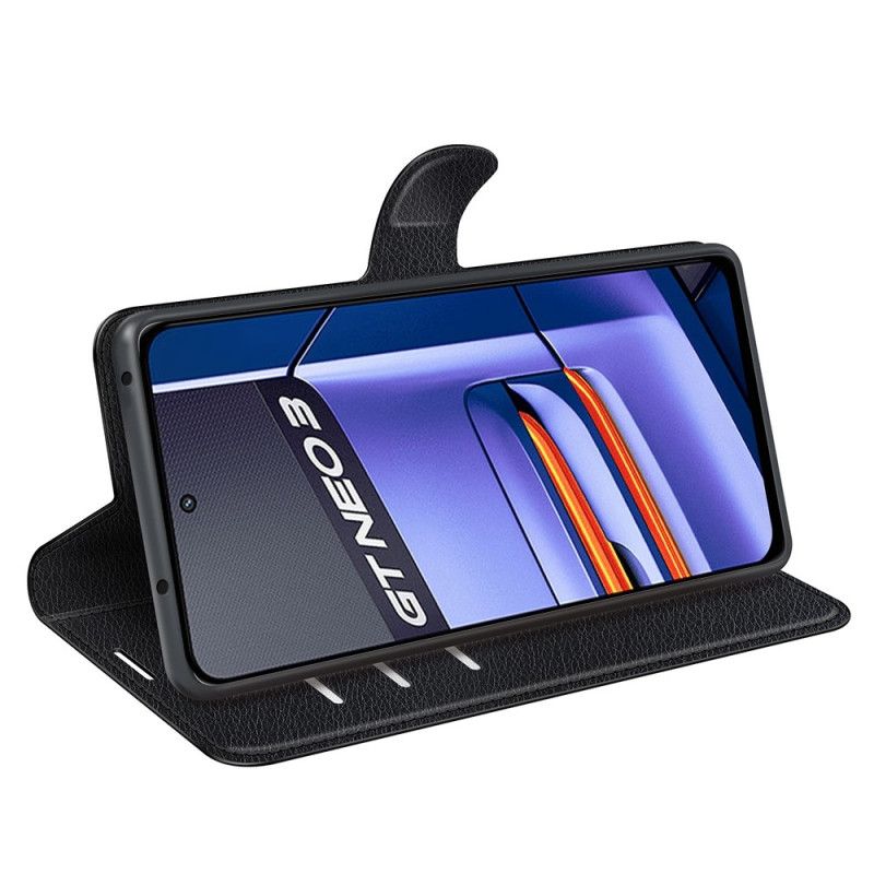 Folio Deksel Til Realme GT Neo 3 Faux Leather Litchi Texture