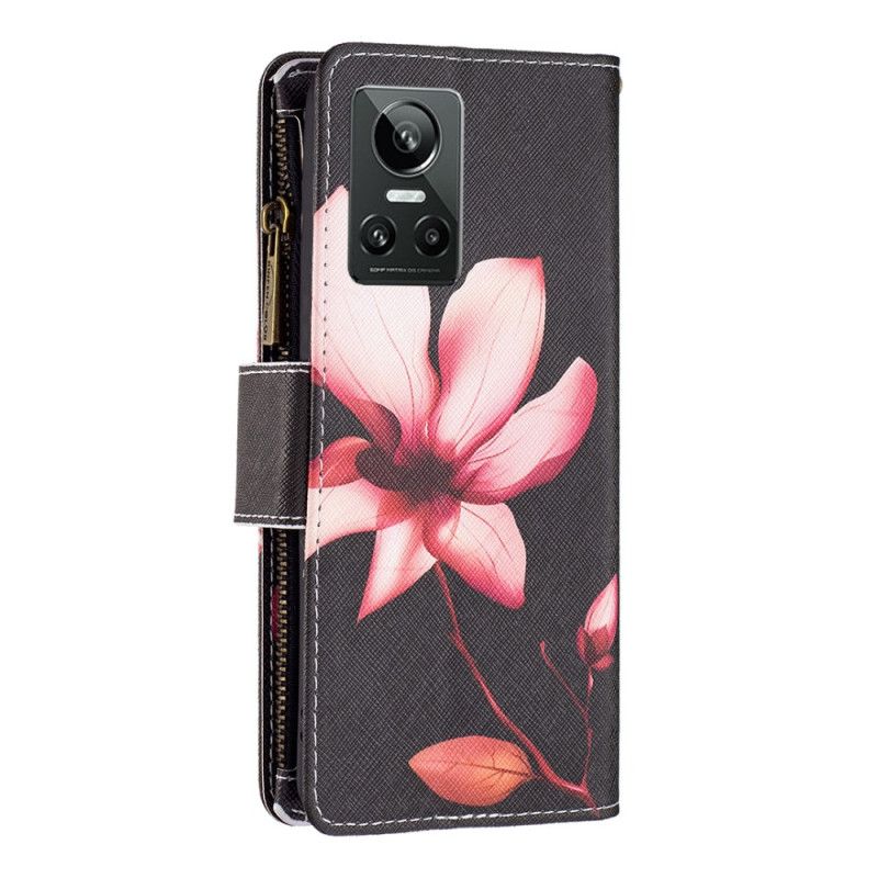 Folio Deksel Til Realme GT Neo 3 Roseblad