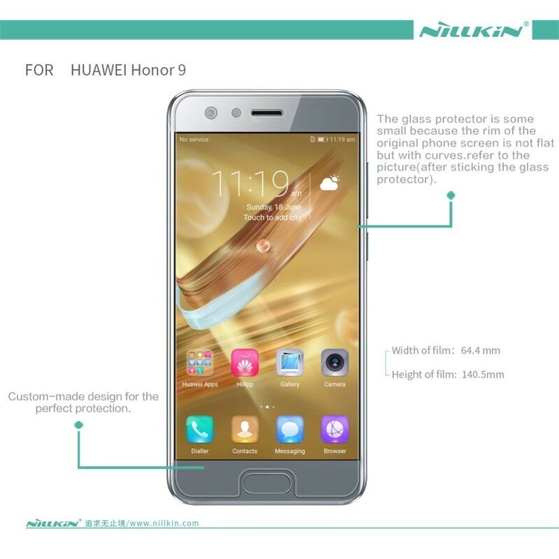Skjermbeskyttelsesfilm For Huawei Honor 9