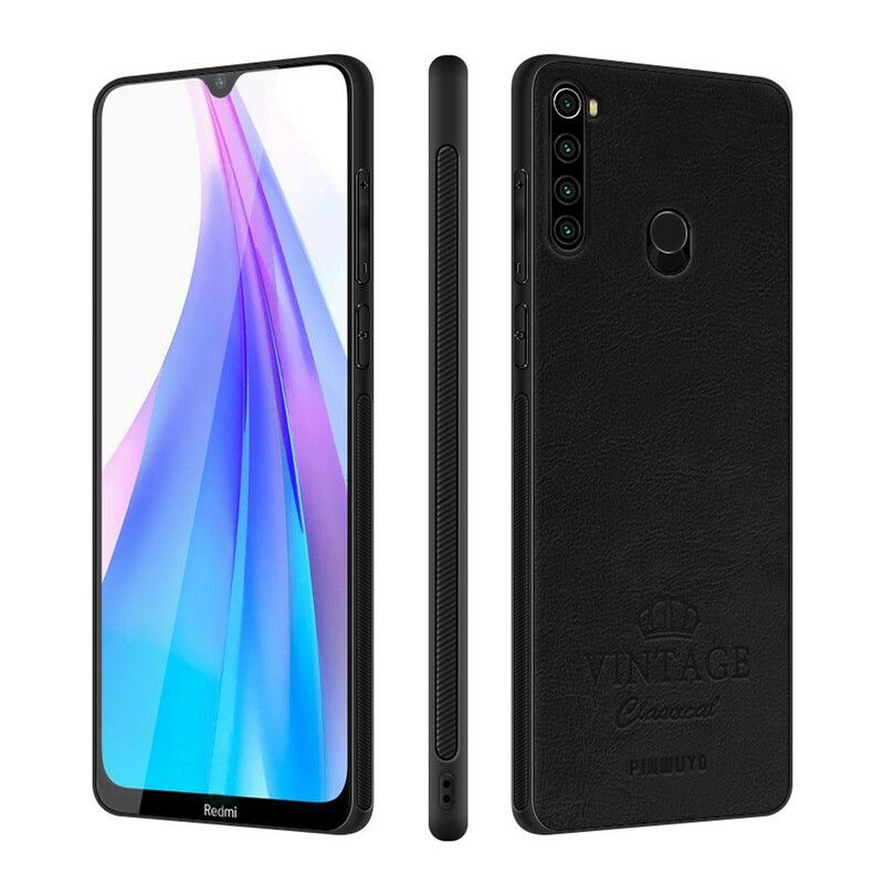 Deksel Til Xiaomi Redmi Note 8T Vintage Skinneffekt Pinwuyo