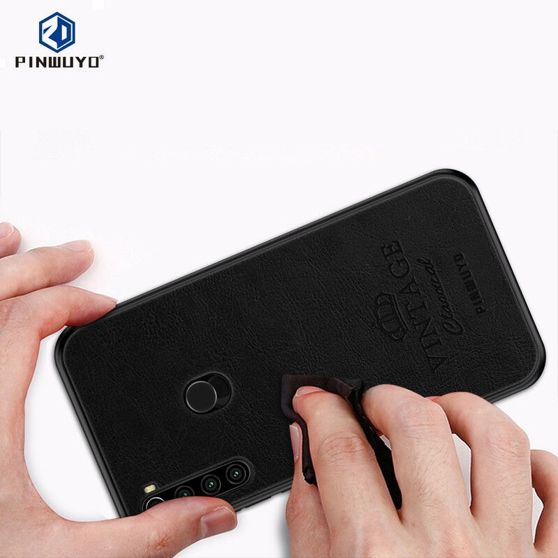 Deksel Til Xiaomi Redmi Note 8T Vintage Skinneffekt Pinwuyo
