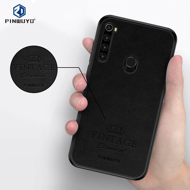 Deksel Til Xiaomi Redmi Note 8T Vintage Skinneffekt Pinwuyo