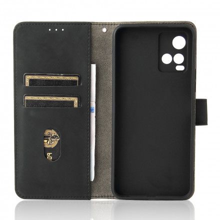 Folio Deksel Til Vivo Y33s / Y21 / Y21s Skin-touch