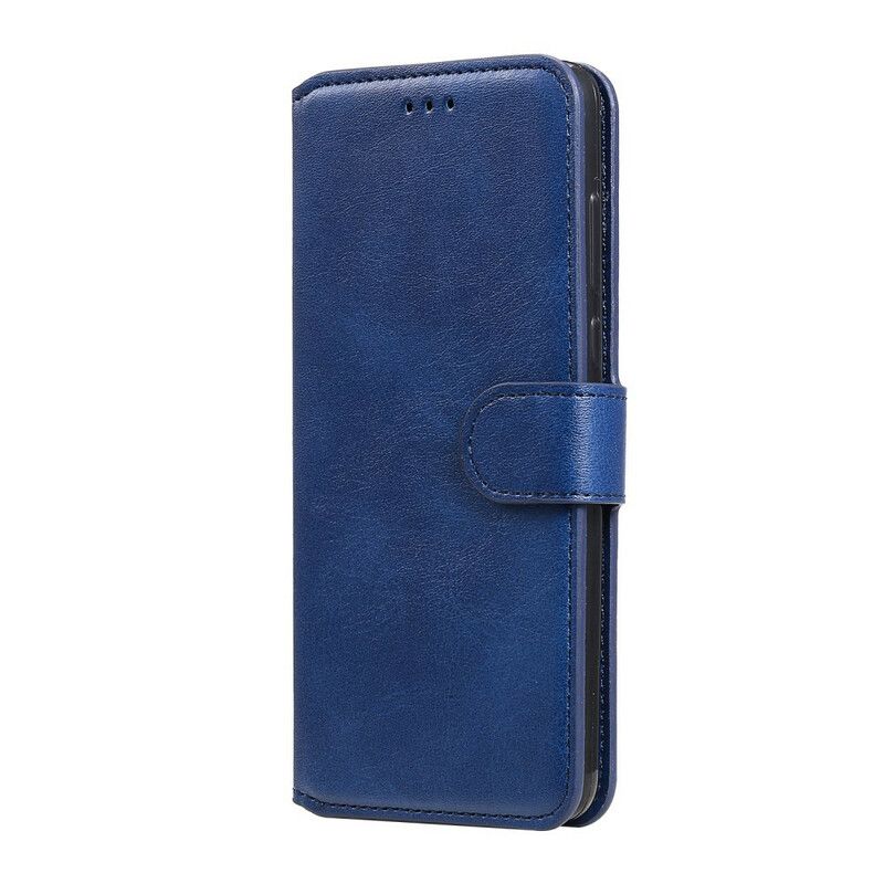 Folio Deksel Til Vivo Y20s / Y11s Faux Leather Style
