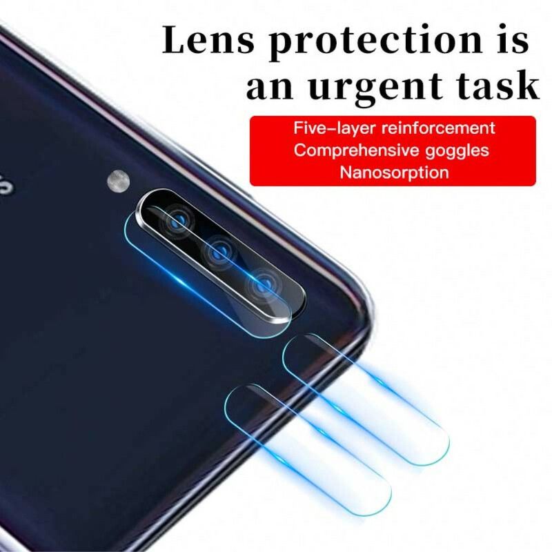 Beskyttende Linse I Herdet Glass For Samsung Galaxy A50