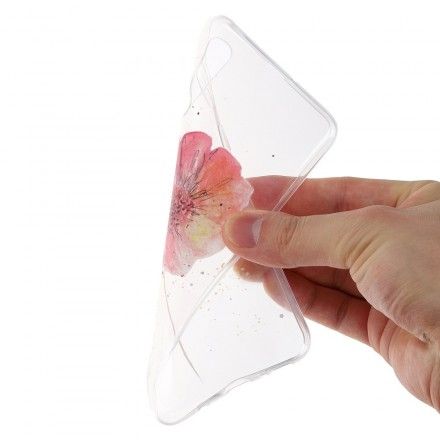 Deksel Til Samsung Galaxy A50 Sømløst Blomstermønster I Akvarell