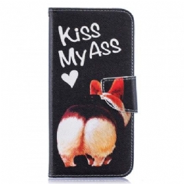 Lærdeksel Til Samsung Galaxy A50 Kiss My Ass
