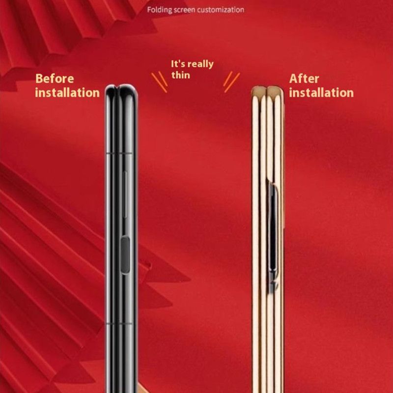 Deksel Huawei Mate X6 Mobildeksel Kunstskinn