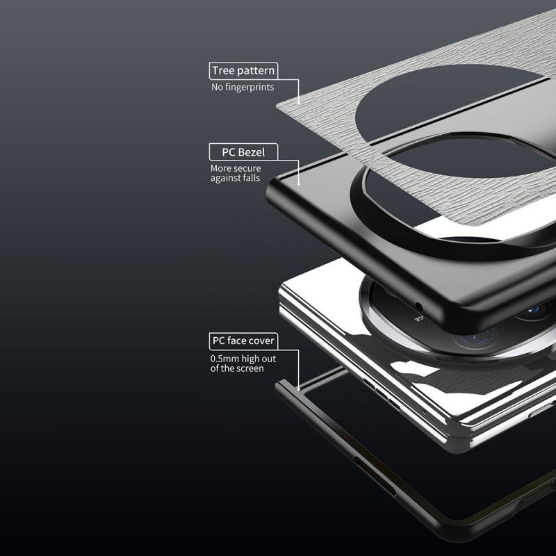 Deksel Huawei Mate X6 Tretekstur Beskyttelse Deksel