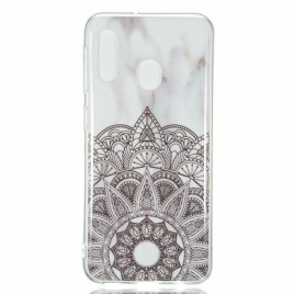 Deksel Til Samsung Galaxy A20e Marmor Mandala