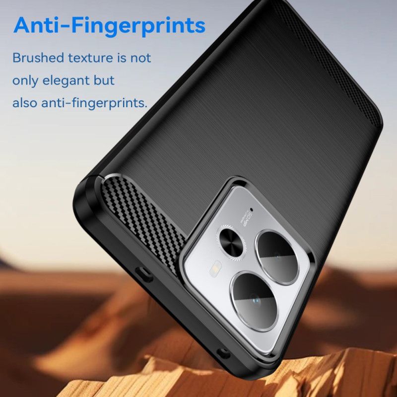 Deksel Realme 14t 5g Børstet Karbonfiber Beskyttelse Deksel