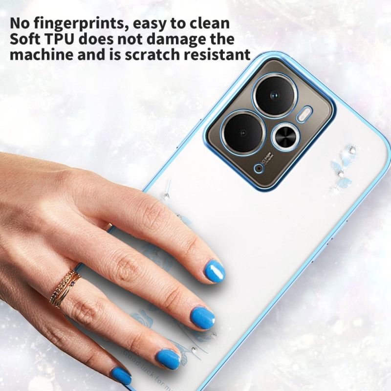 Deksel Realme 14t 5g Kadem Rhinestone Beskyttelse Deksel