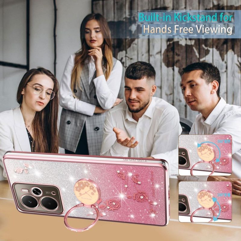 Deksel Til Realme 14t 5g Kadem Rhinestone-ringholder