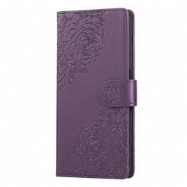 Folio Deksel Realme 14t 5g Blondeblomster Beskyttelse Deksel