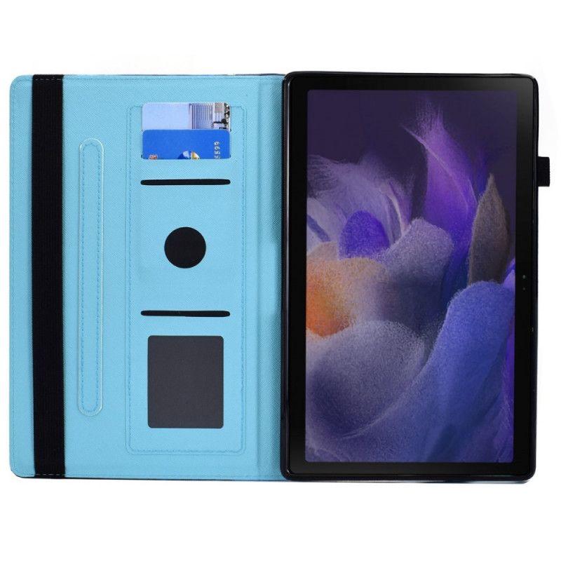 Folio Deksel Til Samsung Galaxy Tab A8 Fortryllede Sommerfugler