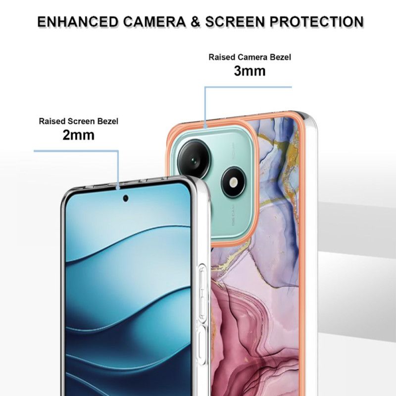 Deksel Til Xiaomi Redmi Note 14 5g Marmor