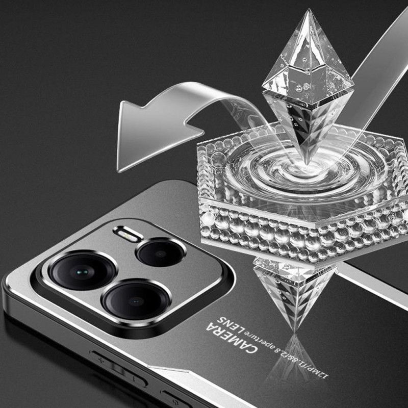 Deksel Til Xiaomi Redmi Note 14 5g Metallisk Effekt