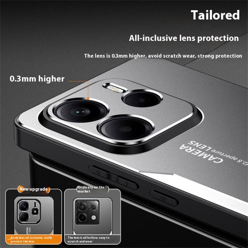 Deksel Til Xiaomi Redmi Note 14 5g Metallisk Effekt