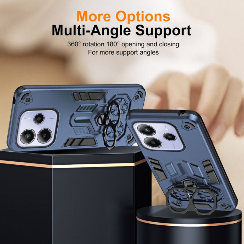 Deksel Til Xiaomi Redmi Note 14 5g Ringholdereffekt Metall