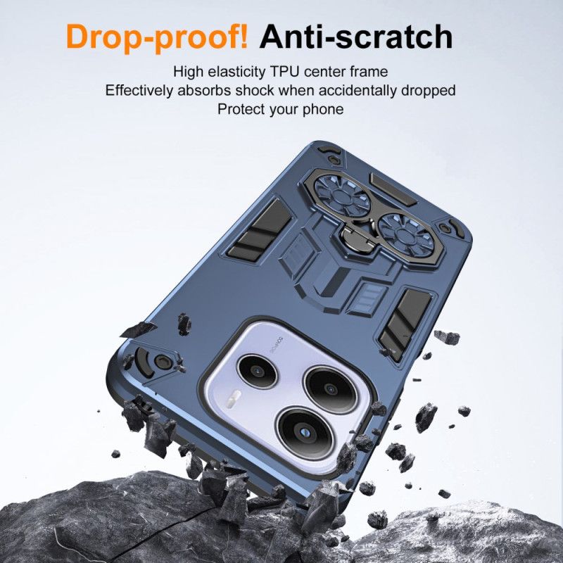 Deksel Til Xiaomi Redmi Note 14 5g Ringholdereffekt Metall