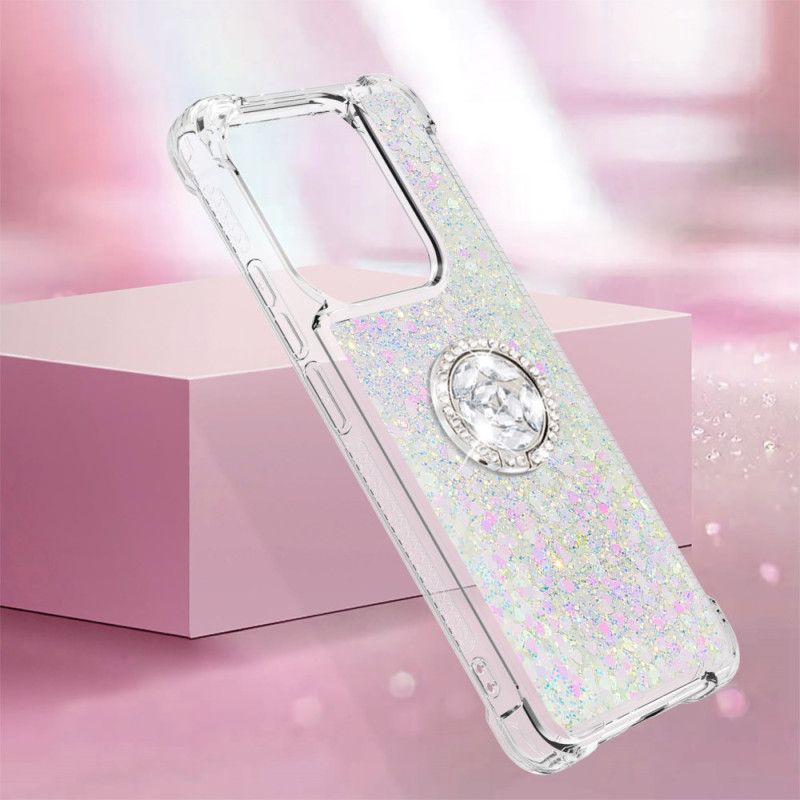 Deksel Xiaomi Redmi Note 14 5g Glitterringholder
