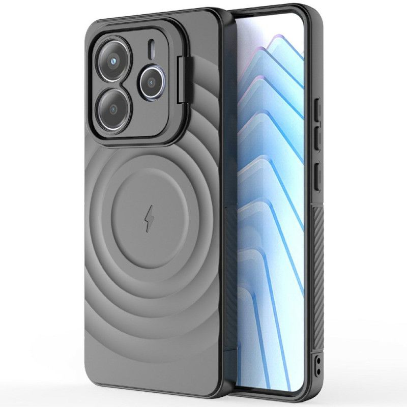 Deksel Xiaomi Redmi Note 14 5g Magsafe-kompatibel Med Bølget Design