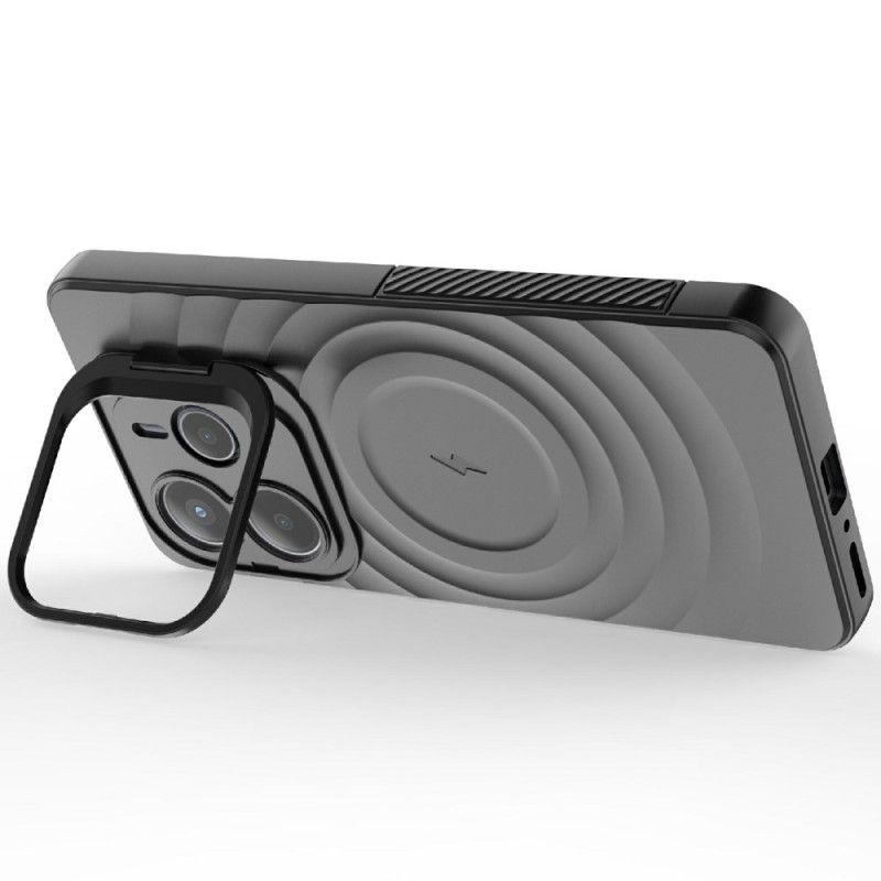 Deksel Xiaomi Redmi Note 14 5g Magsafe-kompatibel Med Bølget Design