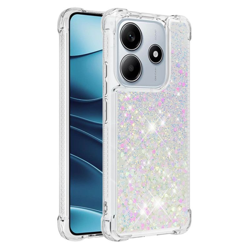 Deksel Xiaomi Redmi Note 14 5g Mobildeksel Glitter
