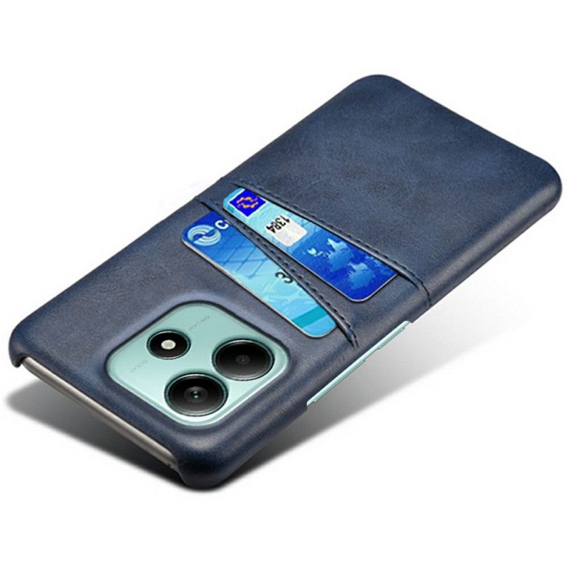 Deksel Xiaomi Redmi Note 14 5g Mobildeksel Kortholder I Læreffekt