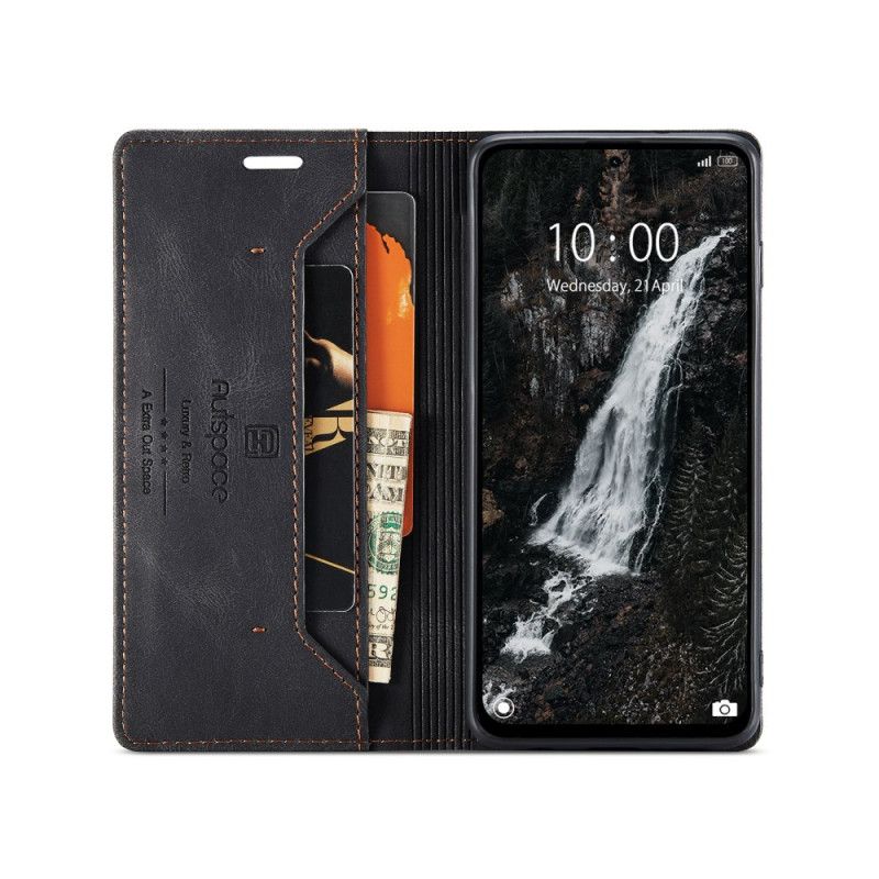 Folio Deksel Til Xiaomi Redmi Note 14 5g Denimstoff