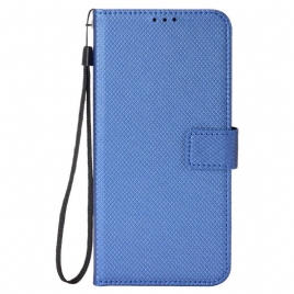 Folio Deksel Til Xiaomi Redmi Note 14 5g Teksturert Diamant