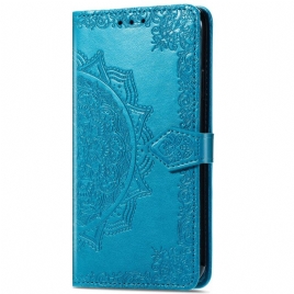 Folio Deksel Xiaomi Redmi Note 14 5g Barokk Mandala Beskyttelse Deksel