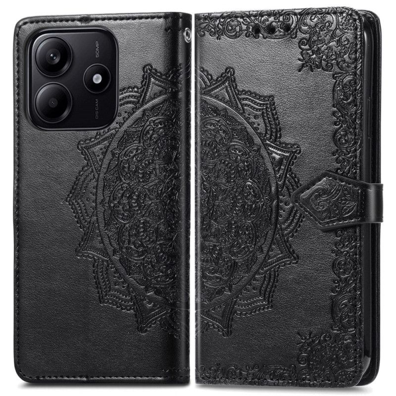 Folio Deksel Xiaomi Redmi Note 14 5g Barokk Mandala Beskyttelse Deksel