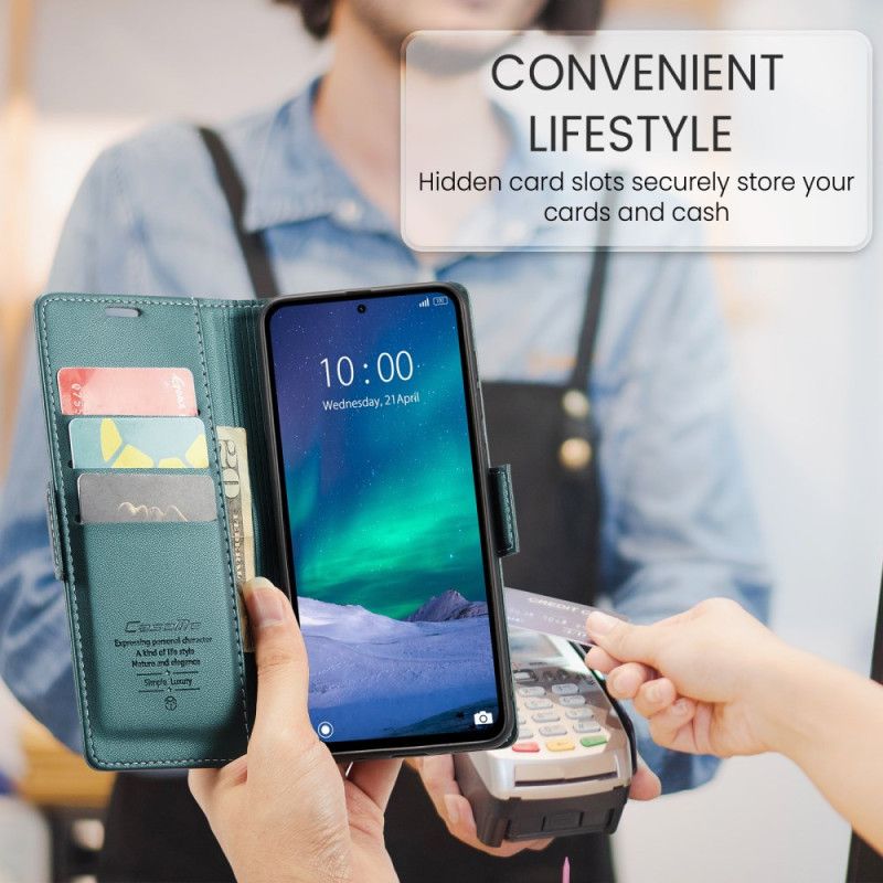 Folio Deksel Xiaomi Redmi Note 14 5g Caseme Beskyttelse Deksel