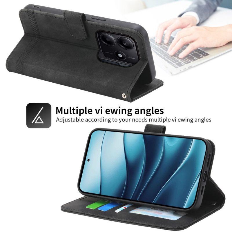 Folio Deksel Xiaomi Redmi Note 14 5g Dierfeng Beskyttelse Deksel