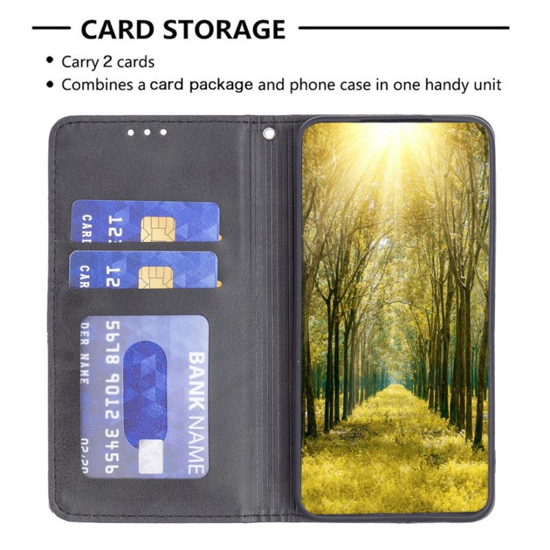 Folio Deksel Xiaomi Redmi Note 14 5g Geometrisk Beskyttelse Deksel