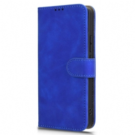 Folio Deksel Xiaomi Redmi Note 14 5g Klassisk Semsket Skinneffekt Beskyttelse Deksel