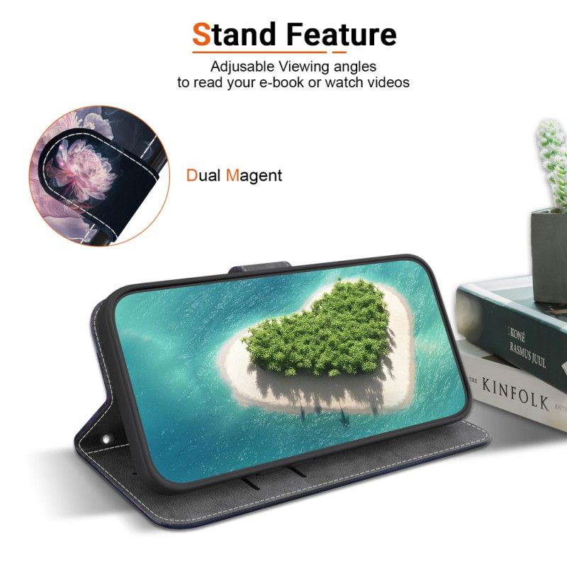 Folio Deksel Xiaomi Redmi Note 14 5g Lilla Peon