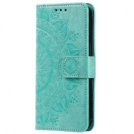 Folio Deksel Xiaomi Redmi Note 14 5g Mandala-sol Beskyttelse Deksel