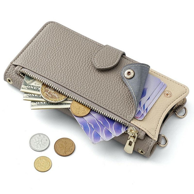 Folio Deksel Xiaomi Redmi Note 14 5g Med Stativ Og Håndleddsstropp Beskyttelse Deksel