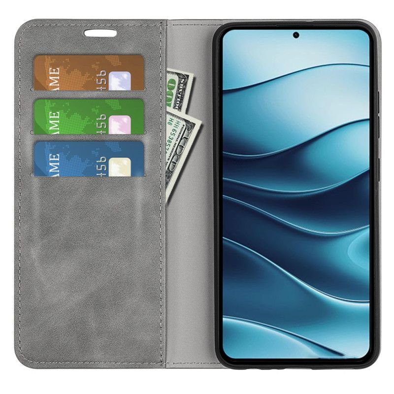 Folio Deksel Xiaomi Redmi Note 14 5g Skinnstil