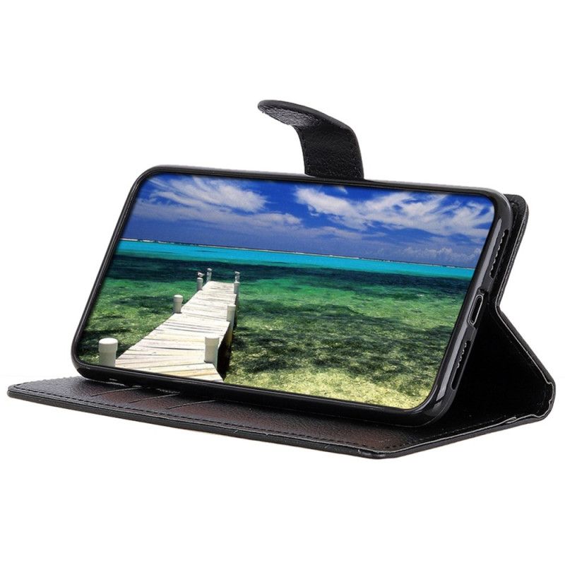 Folio Deksel Xiaomi Redmi Note 14 5g Tradisjonelt Litchi-kunstskinn