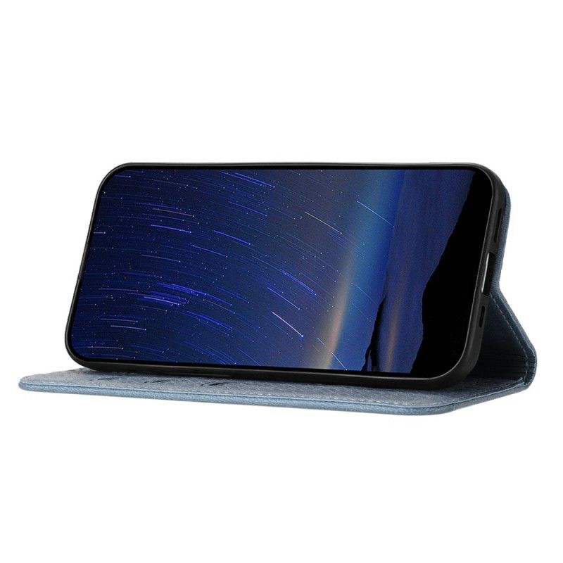 Folio Deksel Xiaomi Redmi Note 14 5g Vevd Tekstur Med Stropp Beskyttelse Deksel