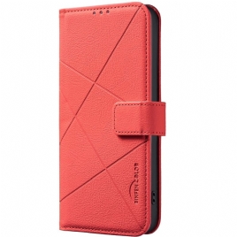 Lærdeksel Folio Deksel Xiaomi Redmi Note 14 5g Mobildeksel Binfen Color Linjer