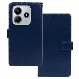 Lærdeksel Folio Deksel Xiaomi Redmi Note 14 5g Mobildeksel Idewei