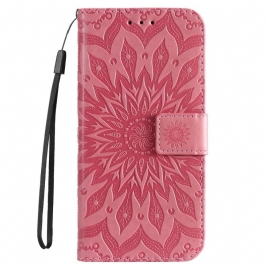 Lærdeksel Folio Deksel Xiaomi Redmi Note 14 5g Mobildeksel Mandala