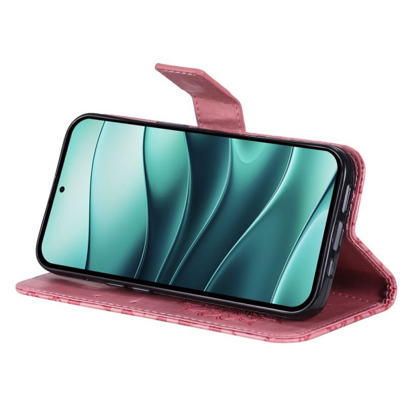 Lærdeksel Folio Deksel Xiaomi Redmi Note 14 5g Mobildeksel Mandala